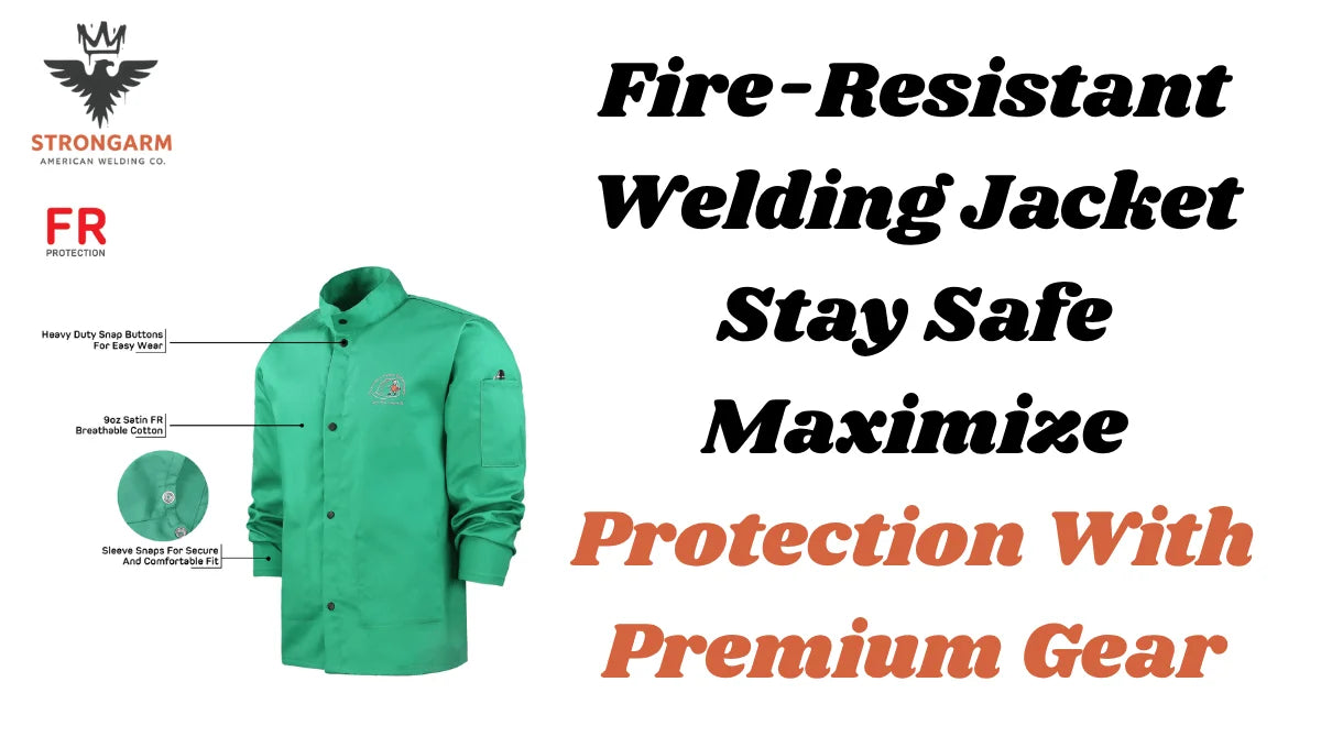 Fire-Resistant Welding Jacket: Stay Safe, Maximize Protection With Premium Gear